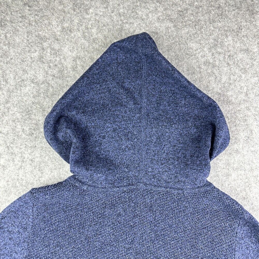 Akini Anthropologie Knit Hoodie Sweater Womens S Blue Yoga Gym Coastal Tunic - Picture 12 of 14